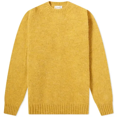 Shetland Woollen Co. Shaggy Crew Knit