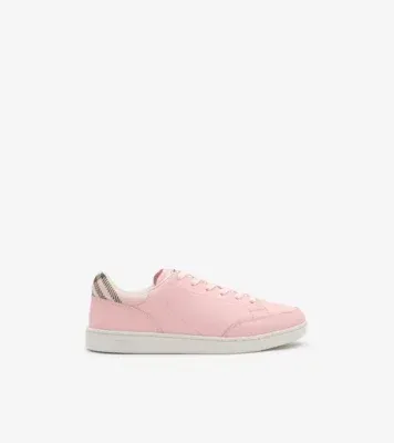 Leather Set Sneakers​ in Baby pink/mallow pink