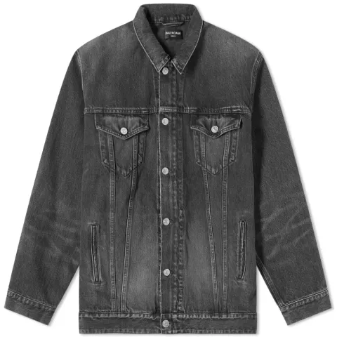 Zip Up Denim Jacket