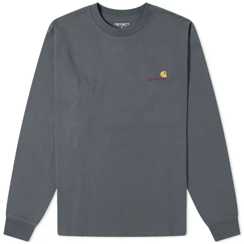 Long Sleeve American Script T-Shirt