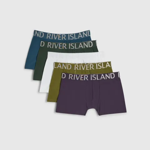 River Island Pack Of 5 Trunks