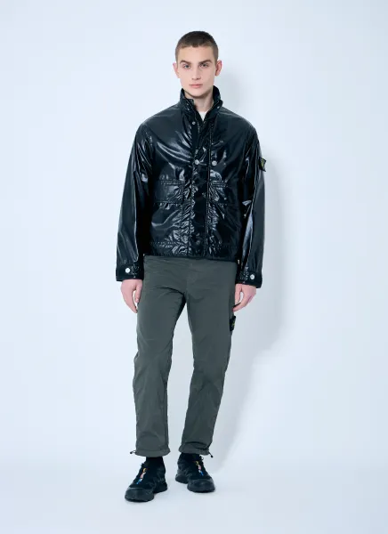 Laminated Biker Jacket