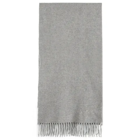 A.P.C. Ambroise Embroidered Scarf
