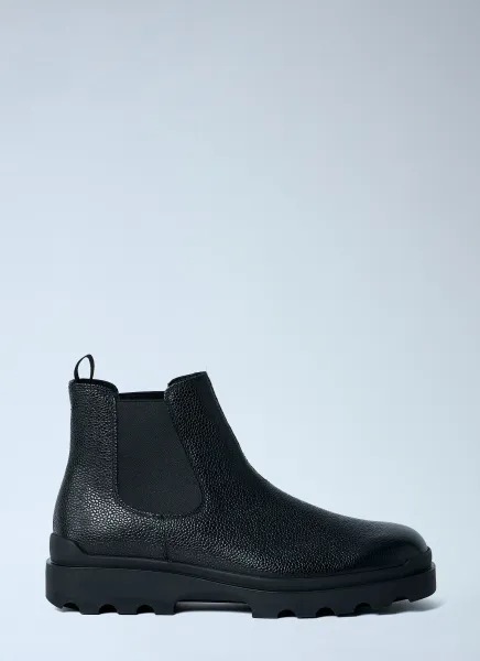Stamped Leather Boots