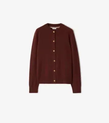 Cashmere Blend Cardigan in Box red
