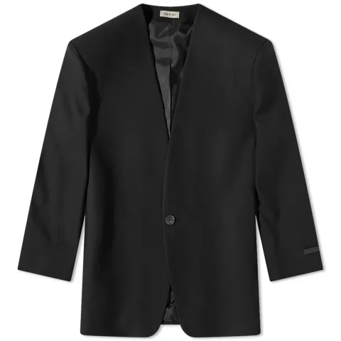Eternal Wool Lapelless Jacket