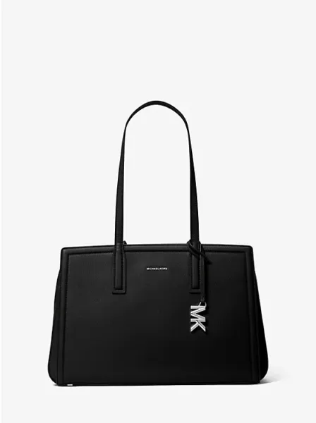 Laila Medium Pebbled Leather Tote Bag