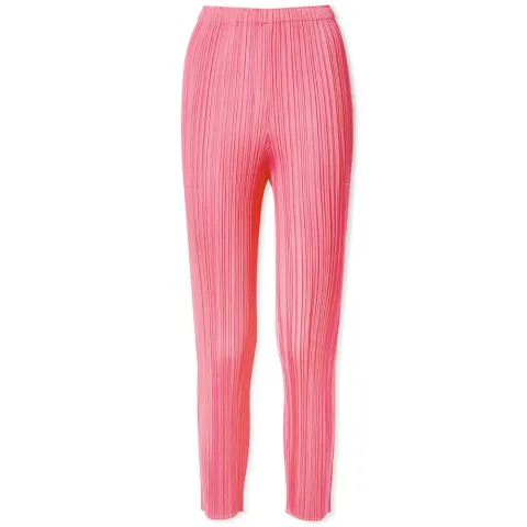 Pleats Straight Pant
