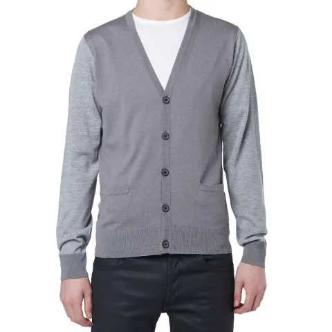 Tricolour Panel Cardigan