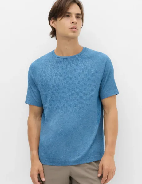 Goodmove Seam Free Sports T-Shirt Dark Petrol