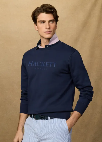 Branded Crew-Neck Sweat