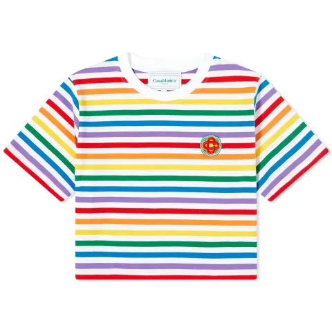 Rainbow Stripe Baby T-Shirt