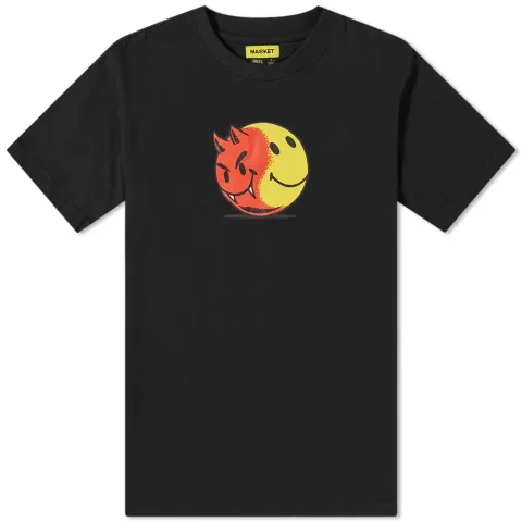 Smiley Good And Evil T-Shirt