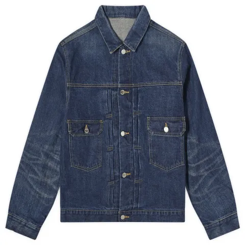 Damaged Denim Trucker Jacket