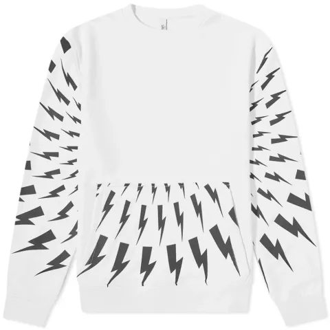 Radial Fair Isle Crew Sweat