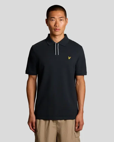 Lyle & Scott Placket Tipped Polo Shirt