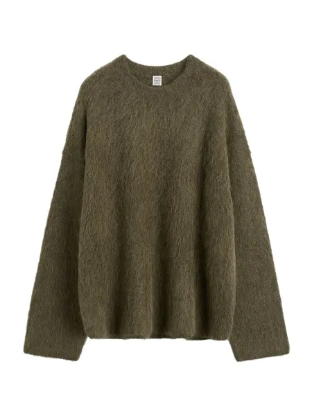 Boxy Alpaca Jumper Pepper
