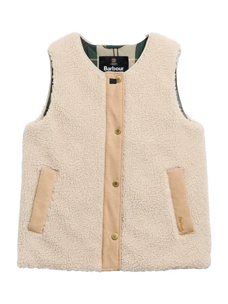 BARBOUR Teddy Liner Gilet Ecru/An