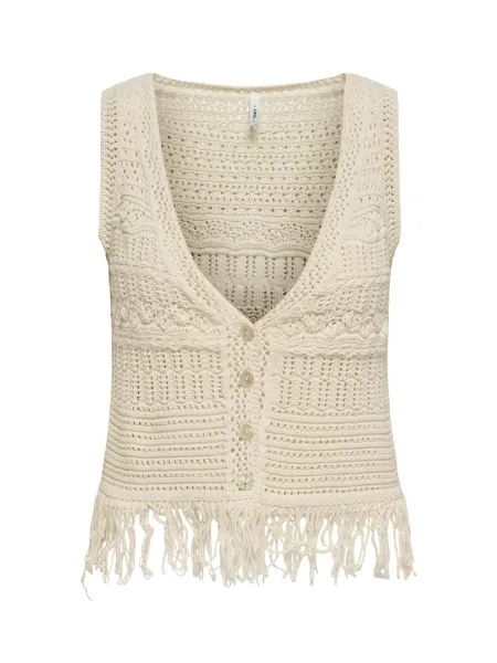 Only Alix Fringe Waistcoat