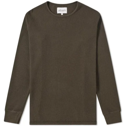 Long Sleeve Waffle Tee
