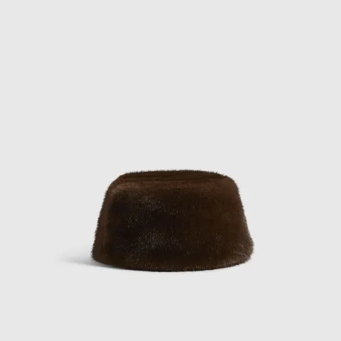 River Island Faux Fur Pillbox Hat