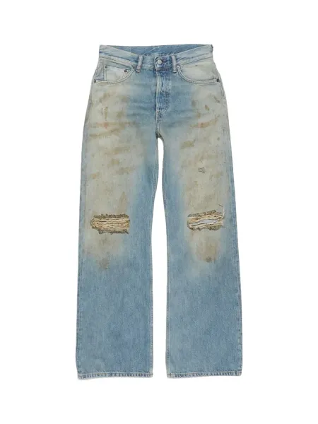 Acne Studio Women Reg Fit 2021F Jeans Mid Blue