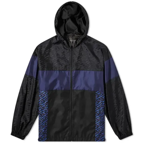 Logo Nylon Hooded Jacket