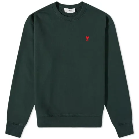 AMI Small A Heart Crew Sweat