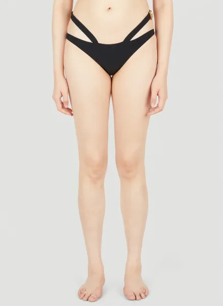 Slip Logo Plaque Bikini Bottoms