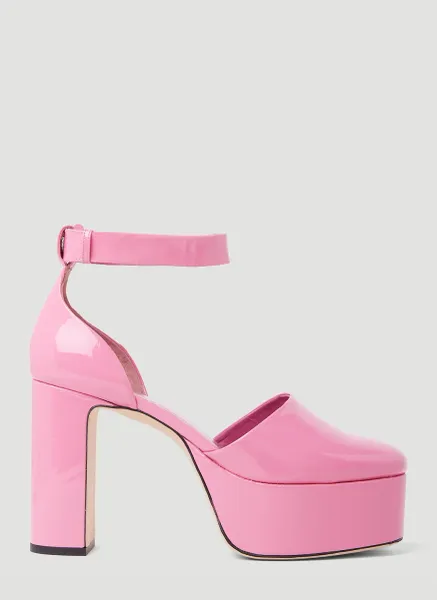 Barb Lipstick Platform Heels