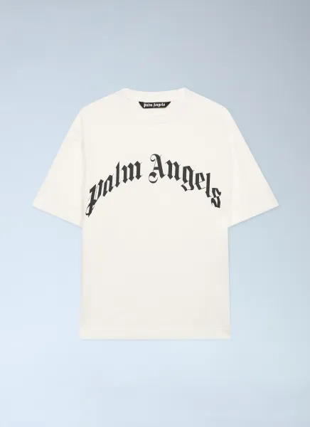 Curved Logo T-Shirt