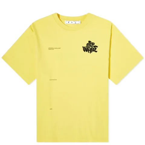 Off Blur Logo Over T-Shirt
