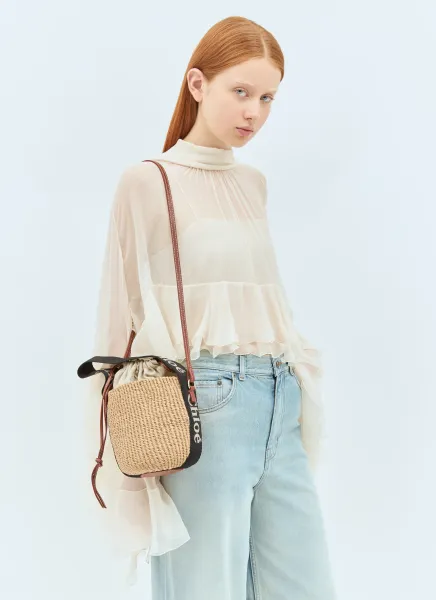 Small Woody Basket Bag