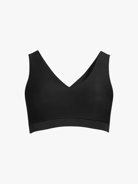 Chantelle Soft Stretch V Neck Padded Crop Top