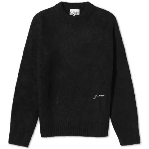 Brushed Alpaca O-Neck