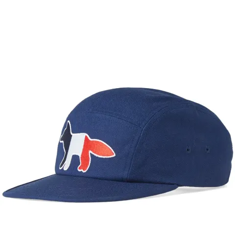 Maison Kitsuné Tricolour Fox 5 Panel Cap