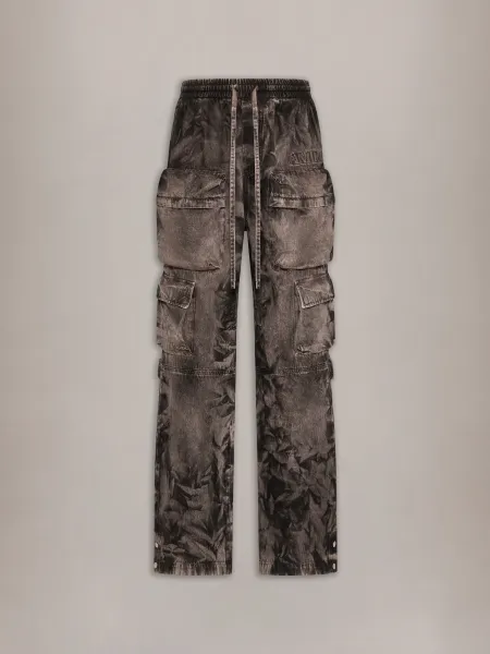 WASHED CARGO JEAN - Smokey Topaz
