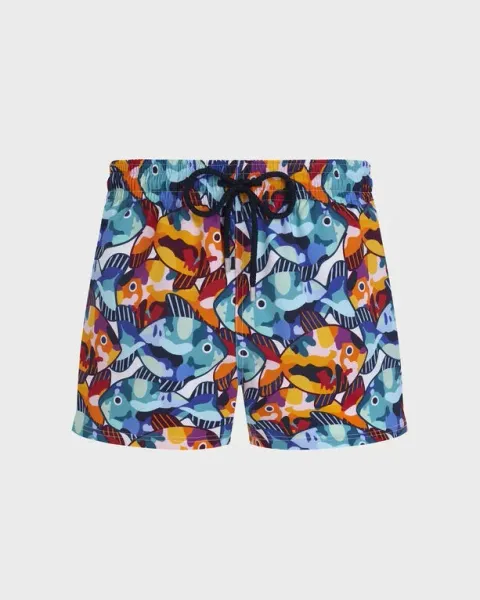 Vilebrequin Men Short Swim Shorts Pacu