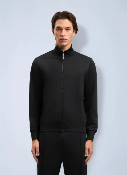 Curved Logo Track Jacket