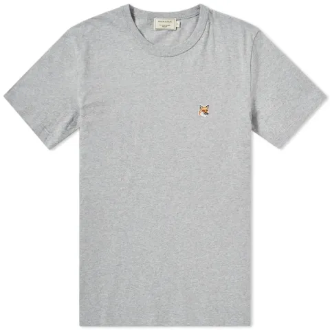 Maison Kitsuné Fox Head Patch Tee