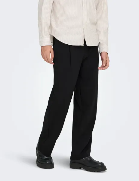 Only & Sons Loose Fit Elasticated Waist Drawstring Trousers