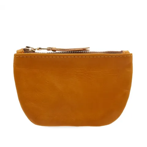Leather Zip Pouch