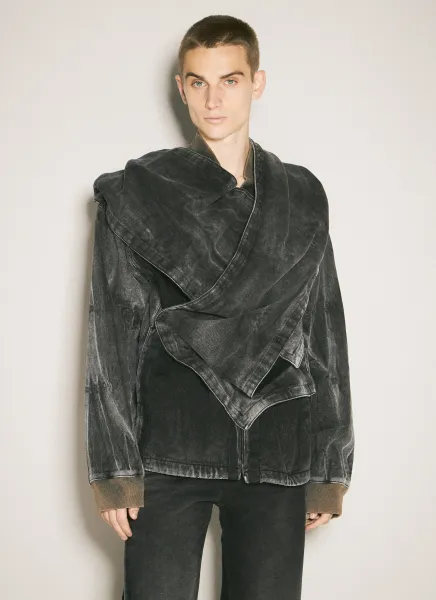 Velcro Denim Jacket