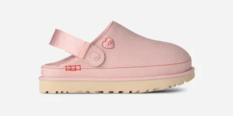 Goldenstar Love Clog '26, Suede/Polyester