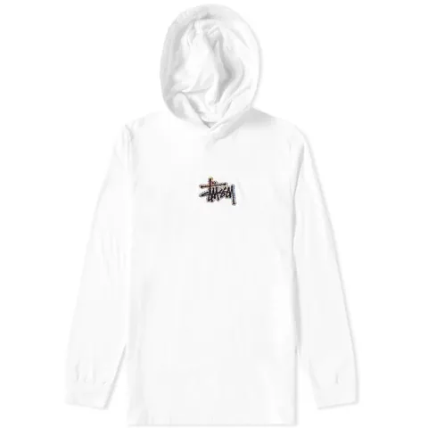 Long Sleeve Prism Logo Hooded Tee