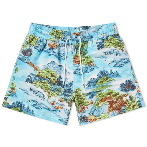 Hawaiian Traveller Swim Short