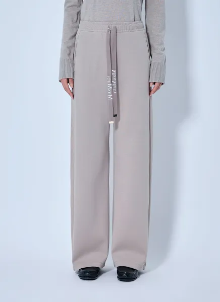 Max Mara Drawstring Wide-Leg Trousers