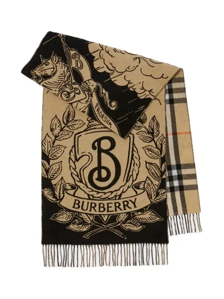 Stormy Knight Reversible Scarf Sand
