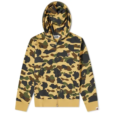 1st Camo One Point Full Zip Hoodie