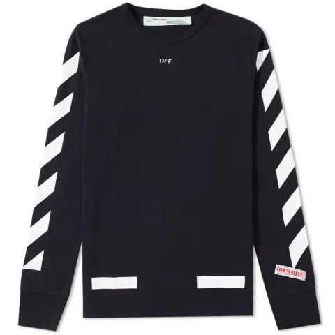 Diagonal Arrows Long Sleeve Tee
